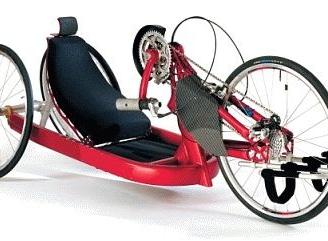 Handbike modello Quickie Shark Handycycle"