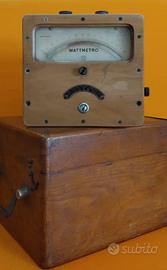 Raro Wattmetro d’Epoca C.G.S. Monza