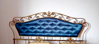 testiera barocco o roccoco" in ottone