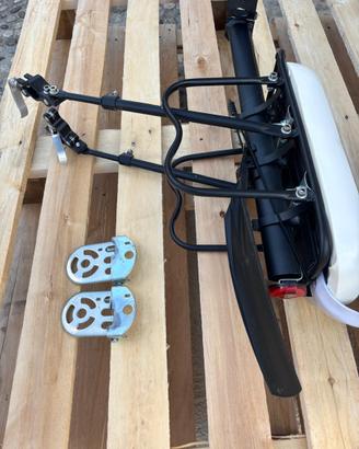 Porta pacchi e sellino da per MTB o bici normali