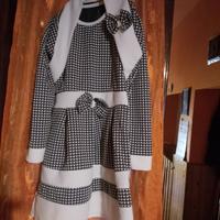 abito bimba con coprispalle taglia 3 / 4 anni 