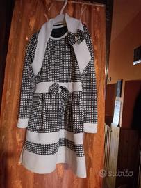 abito bimba con coprispalle taglia 3 / 4 anni 