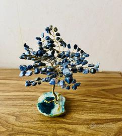Alberello della vita pietre dure blu