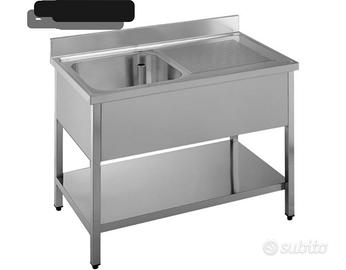 lavabo in acciaio professionale