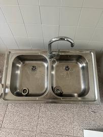 Lavandino inox