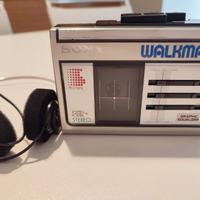 Walkman Sony WM-33 con equalizzatore e cuffie