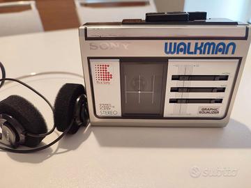Walkman Sony WM-33 con equalizzatore e cuffie