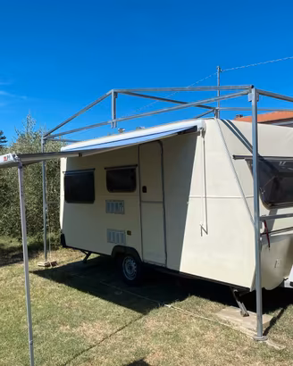 ROULOTTE MOBILVETTA 450 +TETTOIA+400WFOTOVOLTAICO