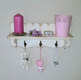 mensola shabby chic nuova arredamento