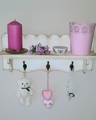 mensola shabby chic nuova arredamento