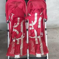 passeggino gemellare affiancato BREVI