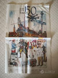 Giornali de L'Arena di Verona per il 150° Anniv.