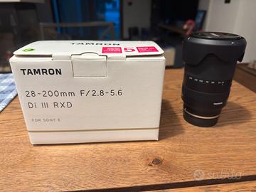 Tamron 28-200 f2.8-5.6 per Sony