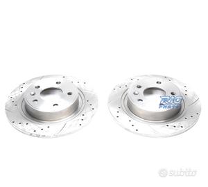 DISCHI FRENO PERFORATI E SCANALATI PER CITROEN