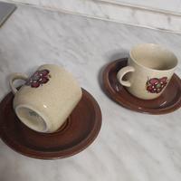 Tazzine di ceramica anni 70