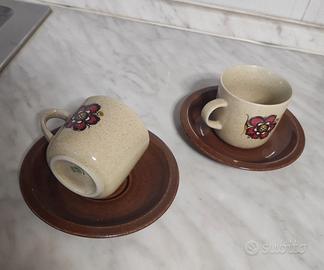 Tazzine di ceramica anni 70