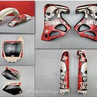 KIT PLASTICHE HONDA CR 125 1993 1994 CRE 1995 1996