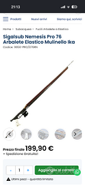 Sigalsub nemesis pro 76 pronto pesca