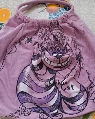 Borsa Disney Stregatto Alice Paese Meraviglie