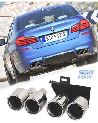 TERMINALI SCARICO BMW F10 F11 F12 F13 10- IN ACCIA