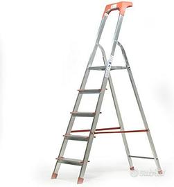 Kasart Scala Alluminio 5 Gradini Portata 150 kg