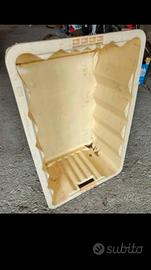 Cassette plastica, torchio, diraspatrice, mastello