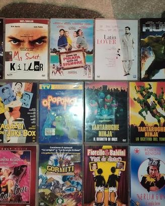 Lotto DVD originali di vario genere 