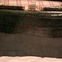 borsetta vintage coccodrillo