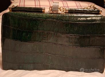 borsetta vintage coccodrillo