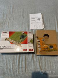Scheda pci porte usb 2 x4