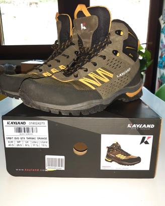 scarponi montagna kayland 43.5 goretex vibram