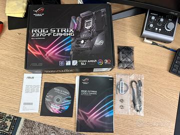 I7 8700k + Asus rog strix z370+ 32gb ram g.skill