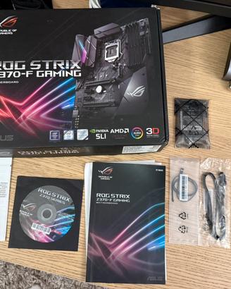 I7 8700k + Asus rog strix z370+ 32gb ram g.skill