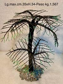 Albero in filo di ferro fatto a mano