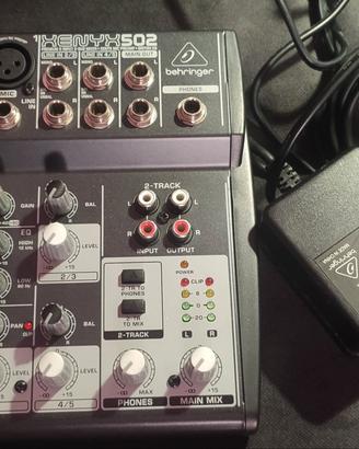 mixer audio behringer XENYX502
