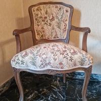 Poltroncina imbottite vintage anni 50ncine