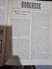 Il borghese rivista annata 1963 completa rilegata