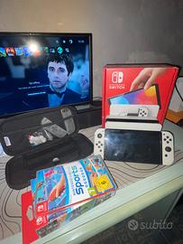 Nintendo Switch Oled bianca