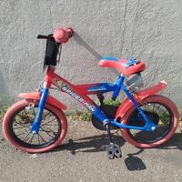 Bicicletta per bambino spiderman 