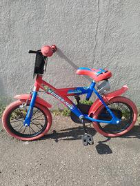 Bicicletta per bambino spiderman 