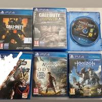 Lotto giochi Playstation 4 (leggere descrizione)