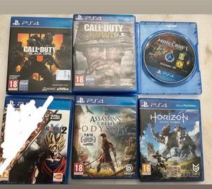 Lotto giochi Playstation 4 (leggere descrizione)