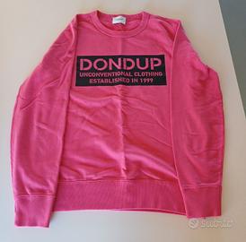felpa rosa dondup in cotone taglia M da uomo