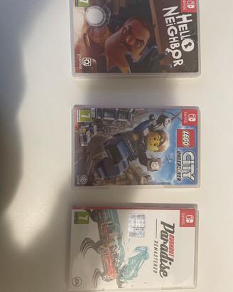 3 giochi per nintendo switch