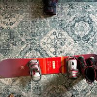 Snowboard bidirezionale 155