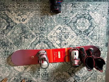 Snowboard bidirezionale 155