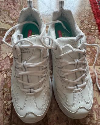 Skechers bianche n38 donna