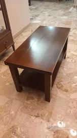 tavolo basso per salotto in legno 