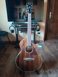 Chitarra acustica Ibanez elettrificata