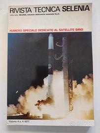 RIVISTA TECNICA SELENIA n. 4 1977  Satellite SIRIO